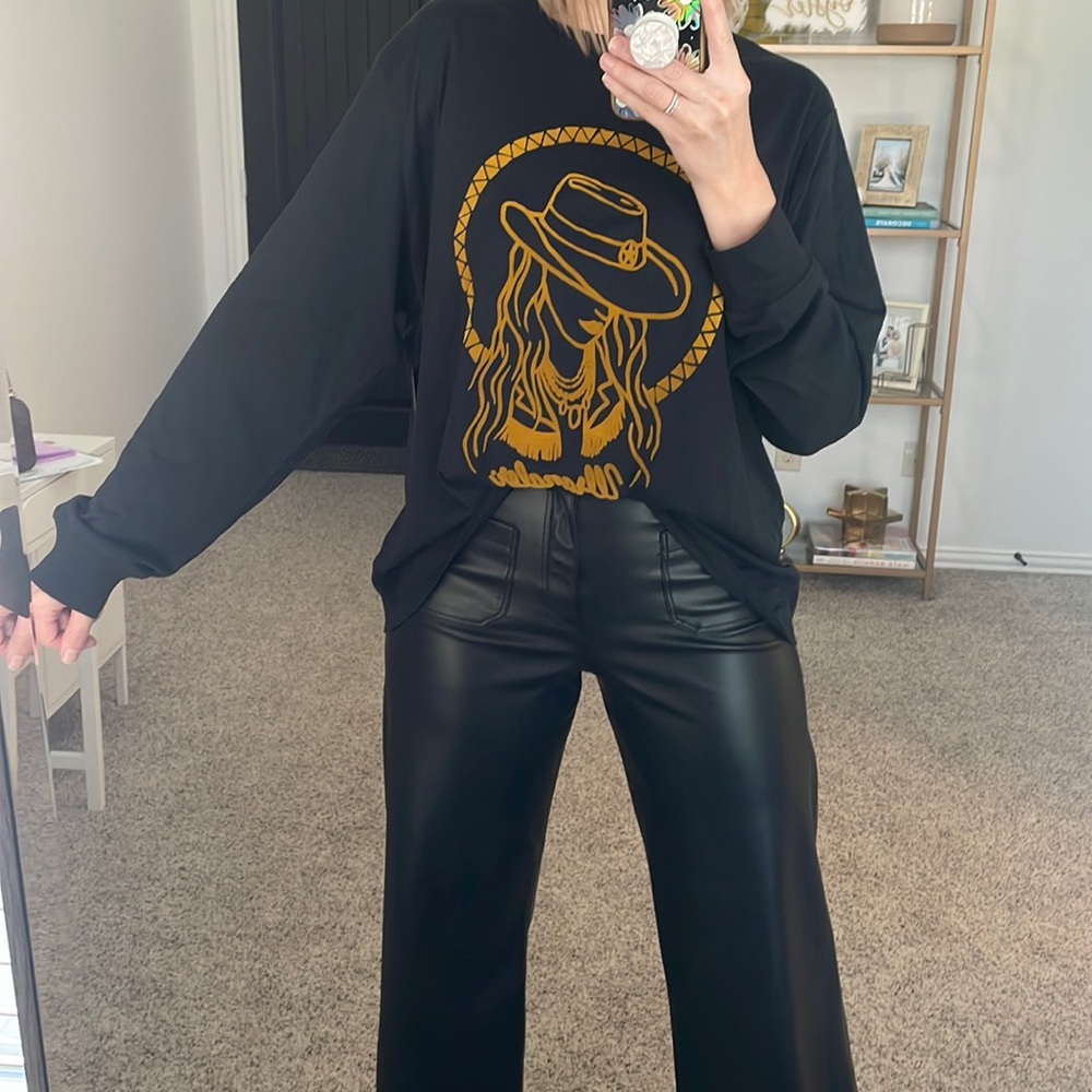 NWT Wrangler Retro cowgirl long sleeved tee - size XL